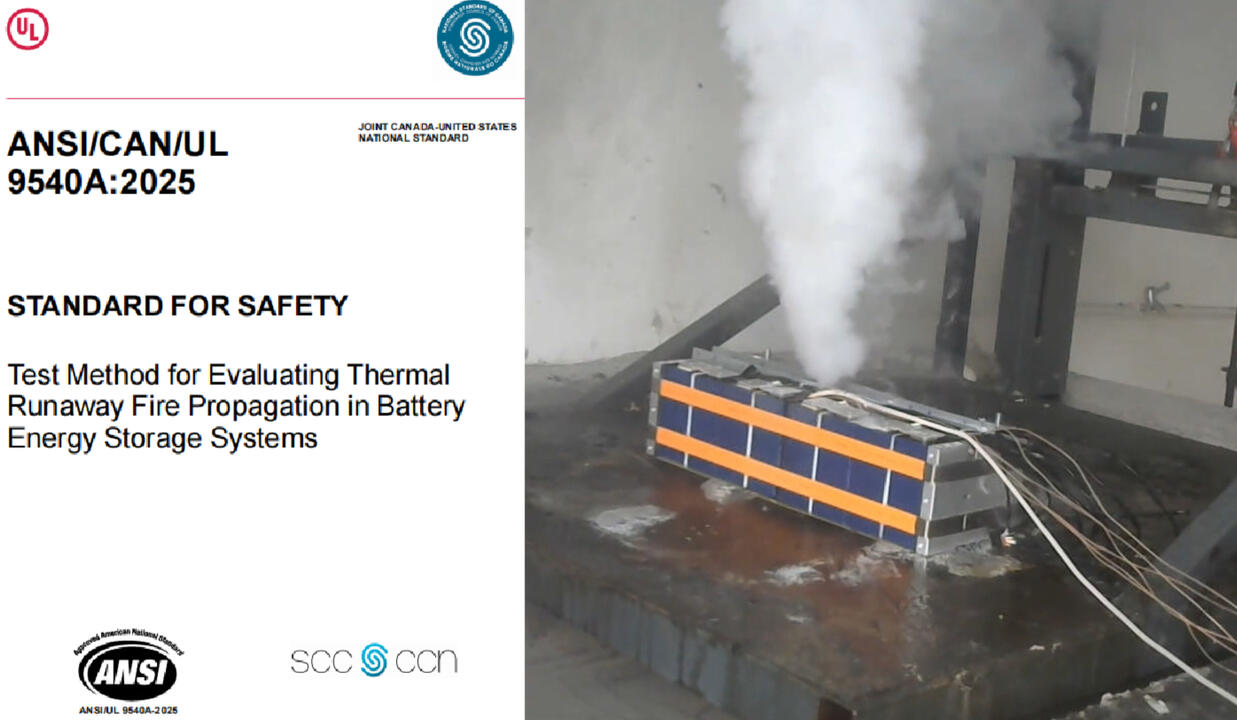 UL9540A: 2025 Interpretation of Thermal Runaway Fire Propagation Test and Evaluation Methods for Energy Storage Systems!